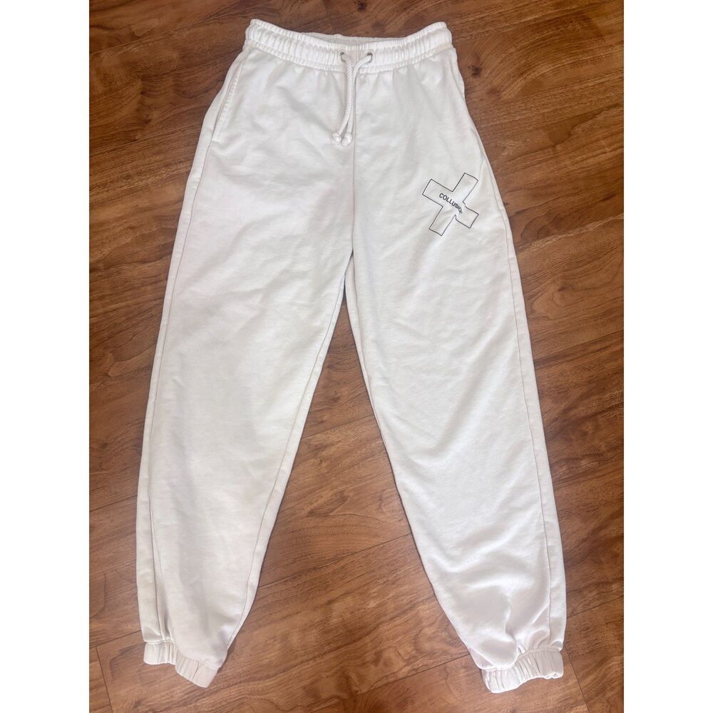 COLLUSION Joggers Embroidered Logo Sweatpants Small Streetwear